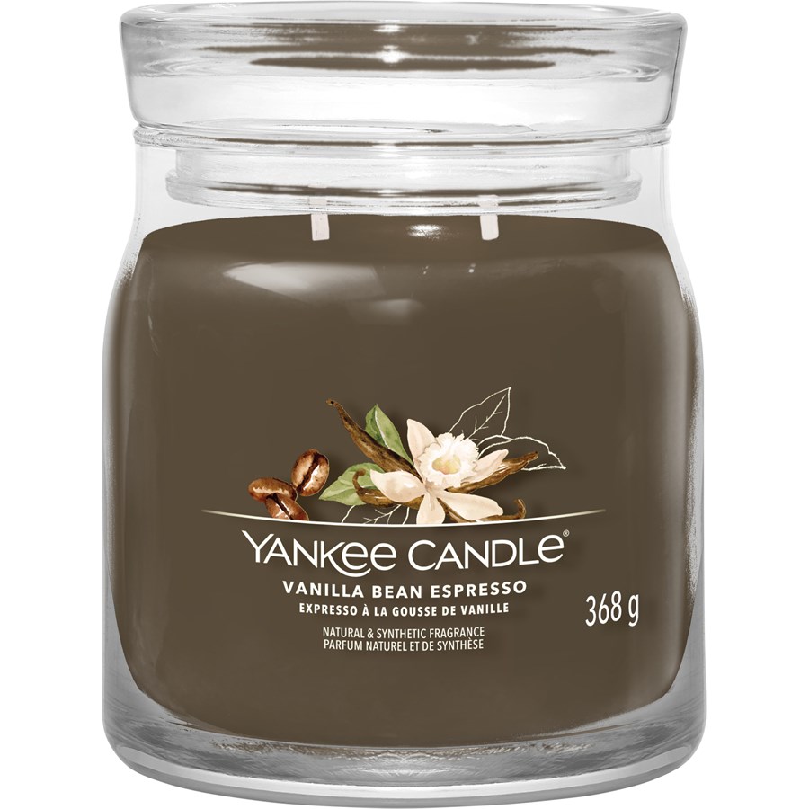 Yankee Candle Vanilla Bean Espresso Scented Votive Candle Brown 5